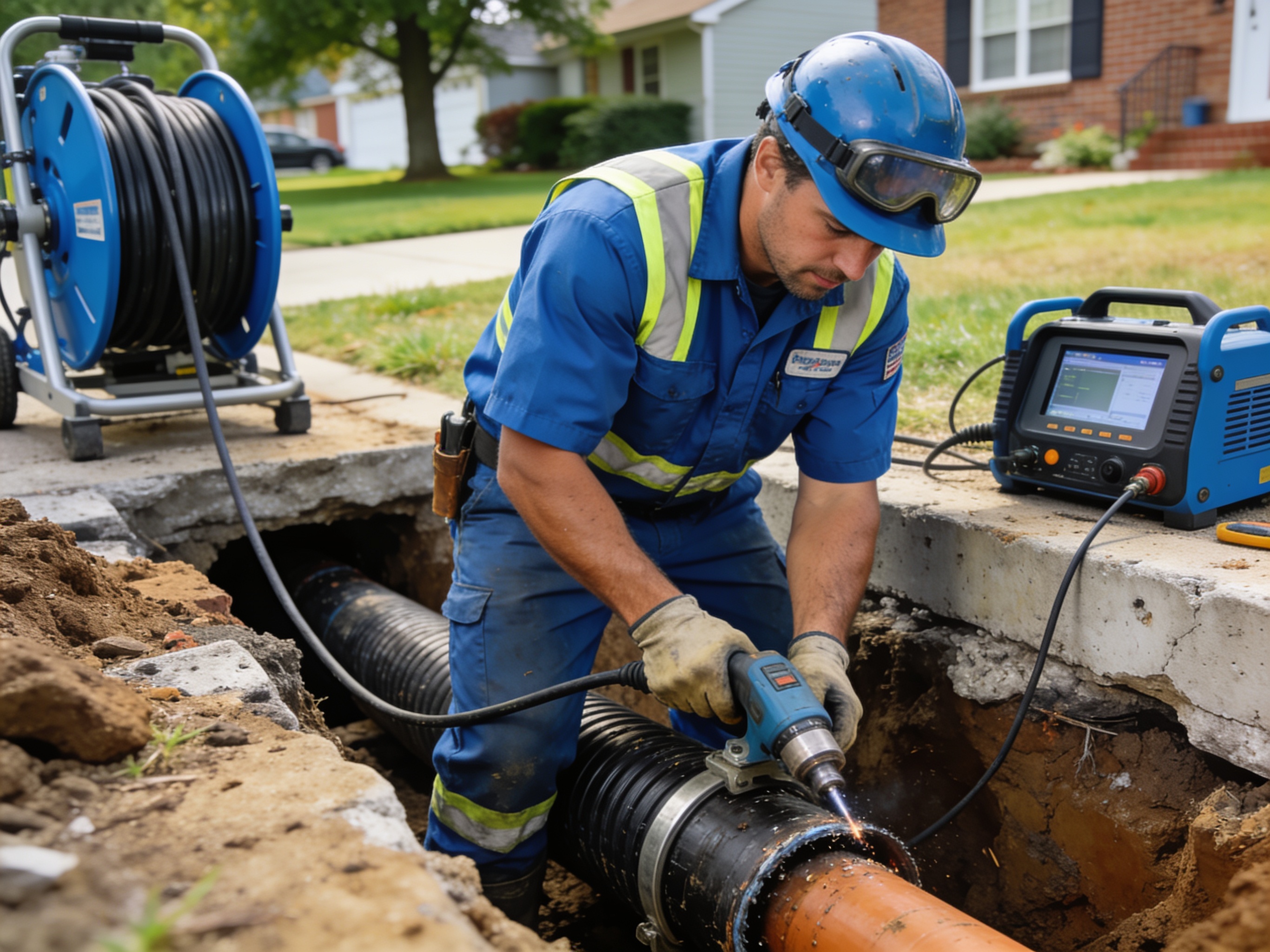 Trenchless Sewer Repair in Virginia
